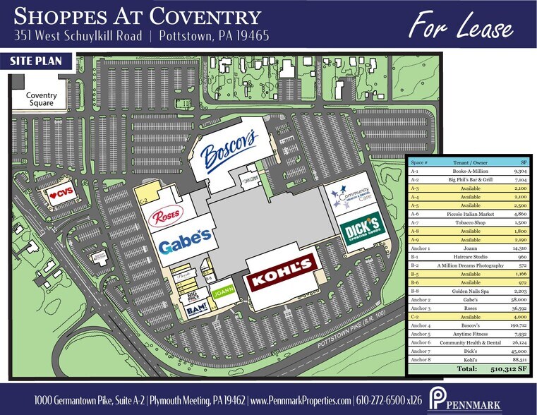 More Photos Of Route 724 @ Rt 100, Pottstown Unknown For Lease