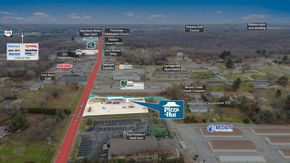 More Photos Of 16848 St Clair Ave, East Liverpool Restaurant For Sale