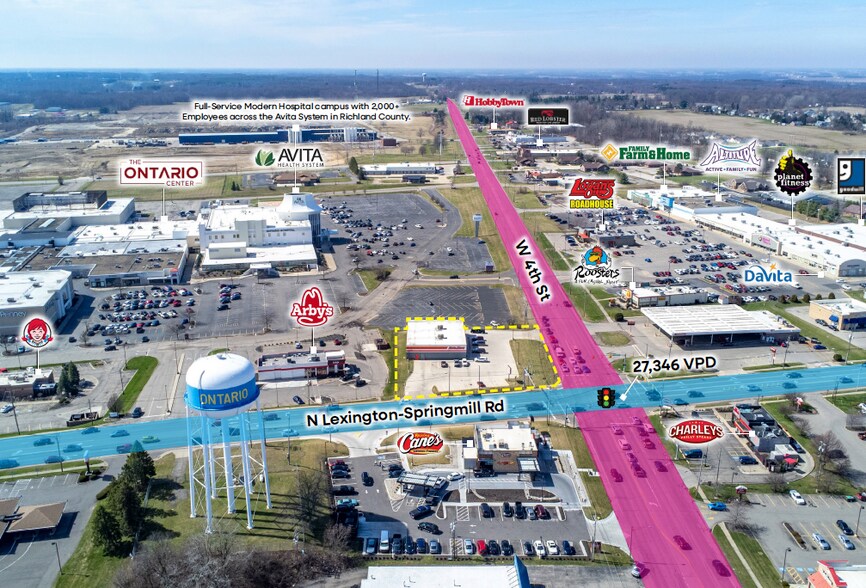 More Photos Of 701 N Lexington Springmill Rd, Ontario Storefront For Sale