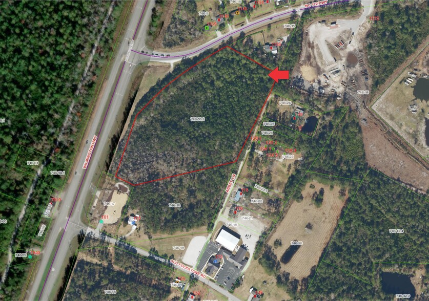 Primary Photo Of US 17 & NC 172 Wilmington Hwy, Holly Ridge Land For Sale