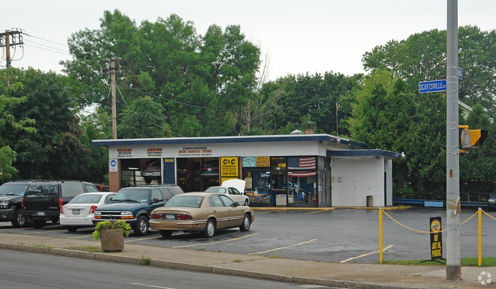 Primary Photo Of 230 Scottsville Rd, Rochester Service Station For Sale