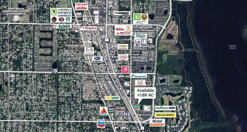 Primary Photo Of 590 U.S. Rte 1, Vero Beach Land For Lease