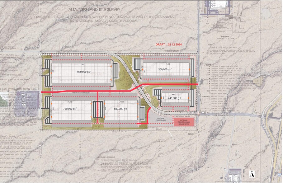 Primary Photo Of Griffith Rd and Yuma Rd, Golden Valley Industrial For Lease