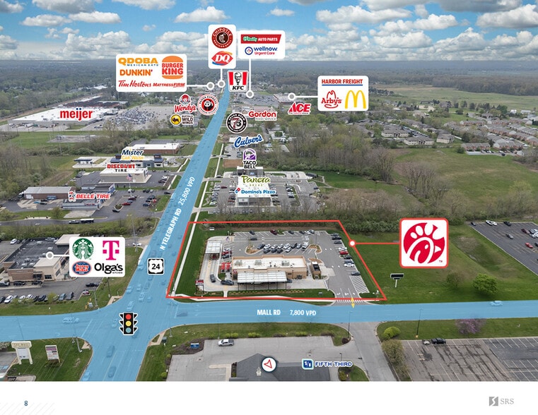 More Photos Of 2071 N Telegraph Rd, Monroe Fast Food For Sale