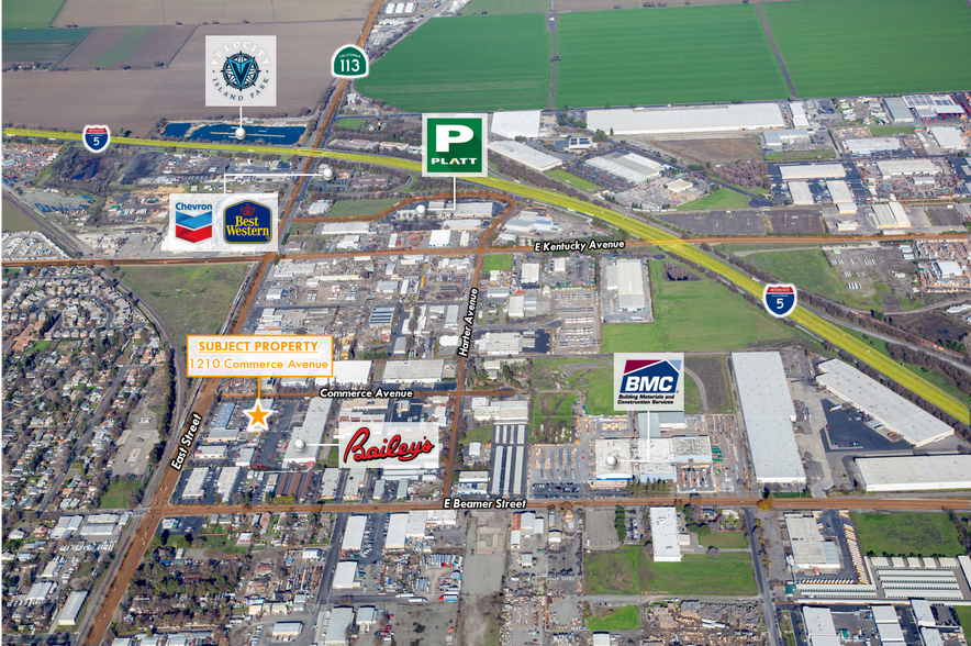 More Photos Of 1210 Commerce, Woodland Light Distribution For Lease