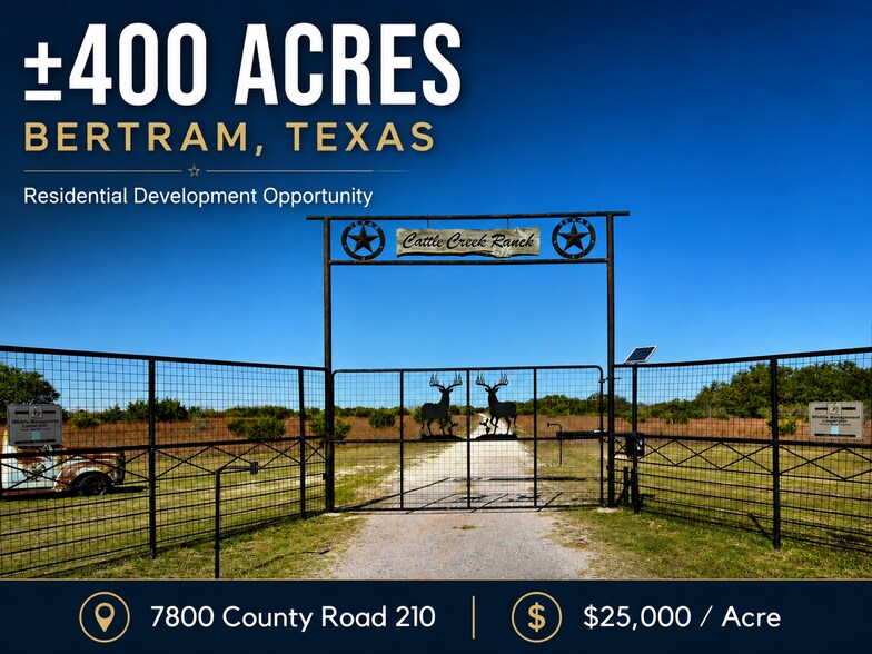 Primary Photo Of 7800 County Road 210, Bertram Land For Sale