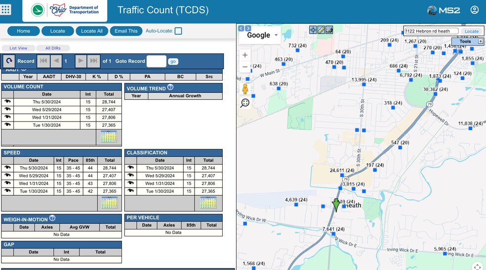 More Photos Of 1122 Hebron Rd, Heath Restaurant For Sale