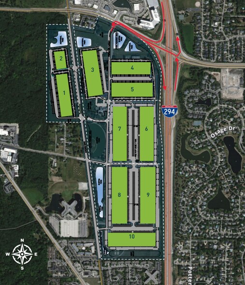 More Photos Of SWC of I-294 & Willow Rd, Northbrook Unknown For Lease