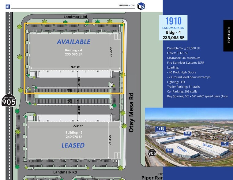 More Photos Of Otay Mesa Rd, San Diego Unknown For Lease