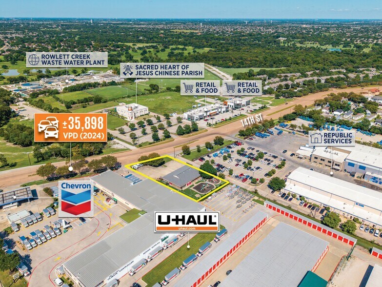 More Photos Of 4120 14th St, Plano Land For Lease