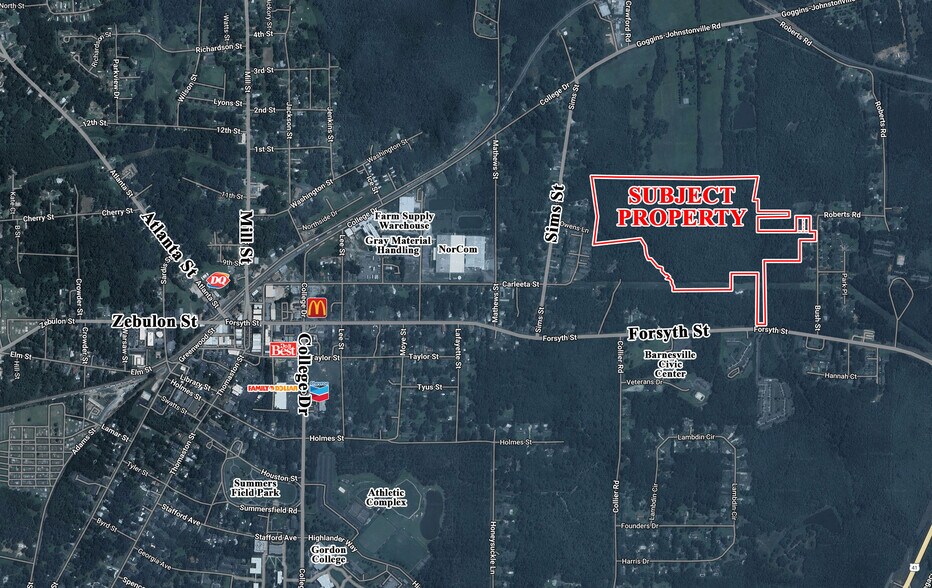 Primary Photo Of US 41 @ Bush St, Barnesville Land For Sale