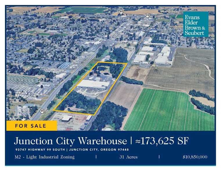 More Photos Of 93747 S Highway 99, Junction City Warehouse For Sale