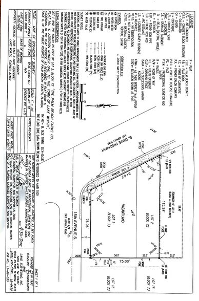 More Photos Of 1442 S Dixie Hwy, Lake Worth Land For Sale
