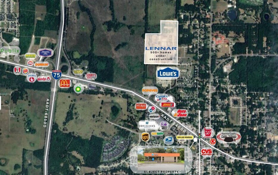 More Photos Of 15210 NW Us-441, Alachua Freestanding For Lease