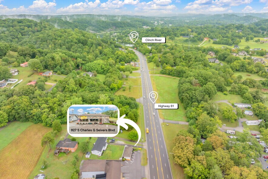 More Photos Of 927 S Charles G Seivers Blvd, Clinton General Retail For Sale