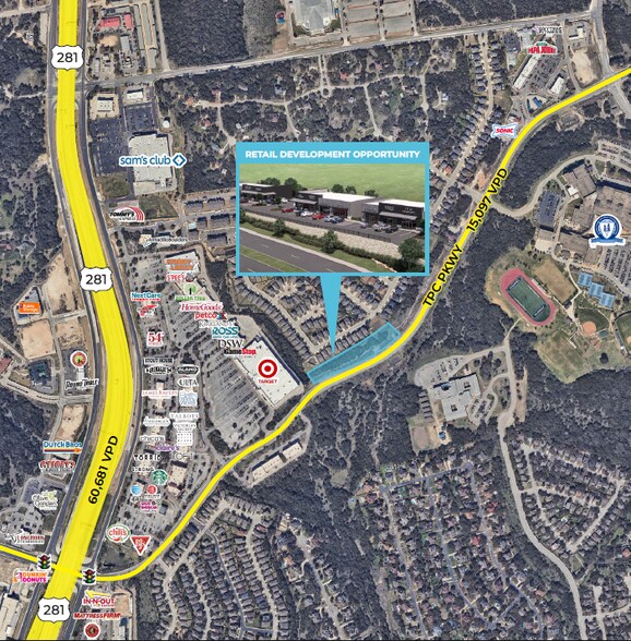 Primary Photo Of 2911 TPC Parkway, San Antonio General Retail For Sale