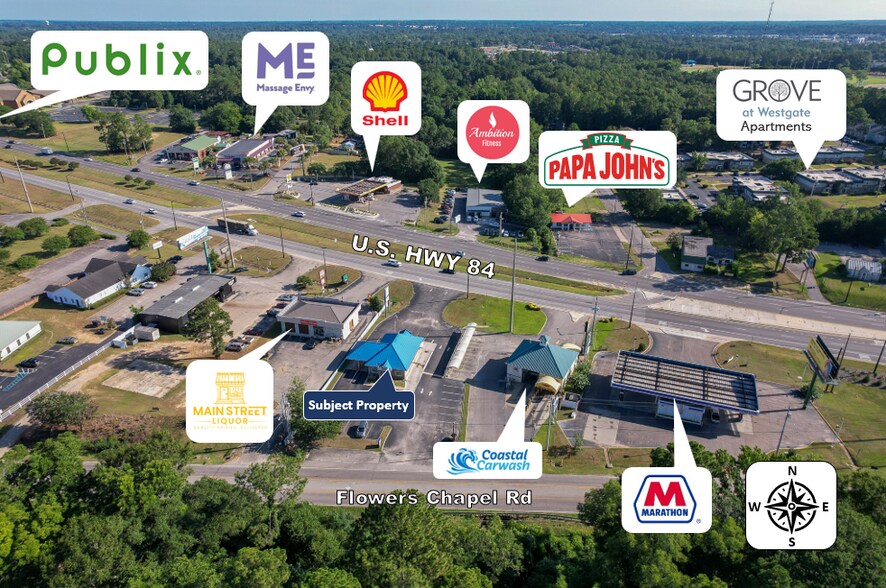 More Photos Of 3331 W Main St, Dothan Freestanding For Sale