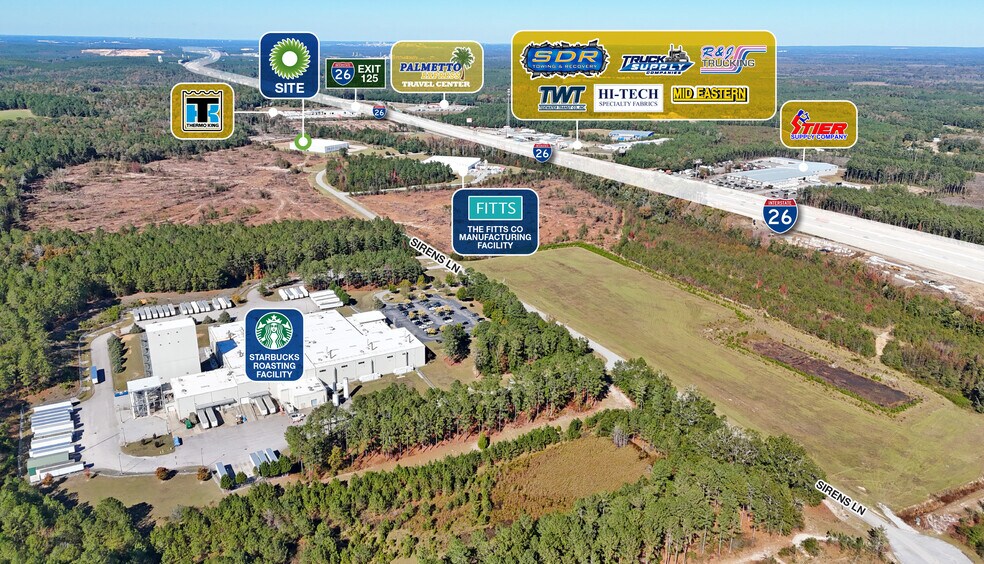 More Photos Of 36 Sirens Ln, Gaston Industrial For Lease