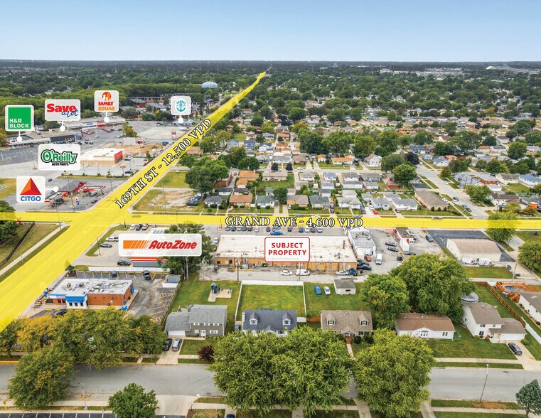 More Photos Of 6823-6837 Grand Ave, Hammond Storefront For Sale