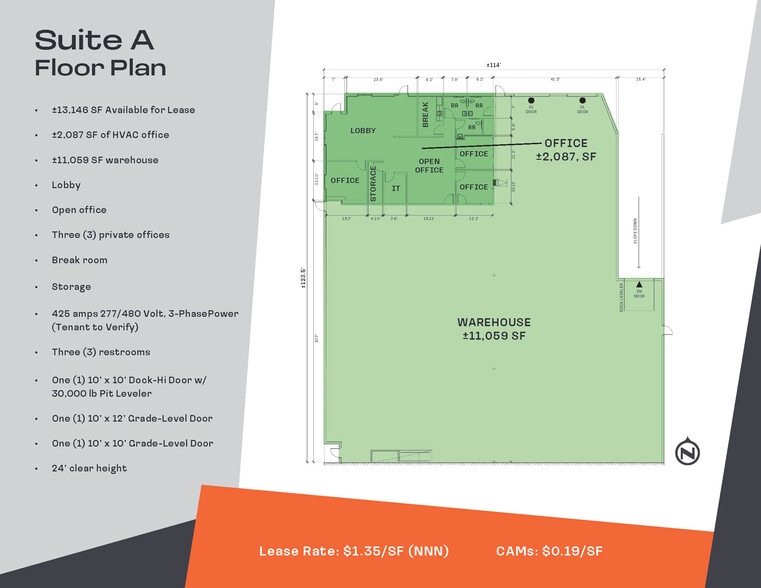 More Photos Of 4280 Wagon Trail Ave, Las Vegas Warehouse For Sale