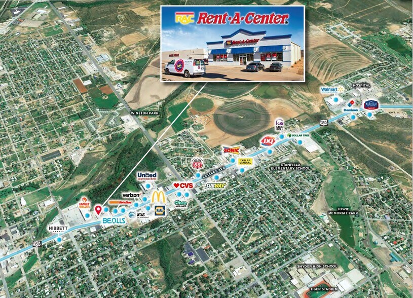 More Photos Of 3206 College Ave, Snyder Freestanding For Sale