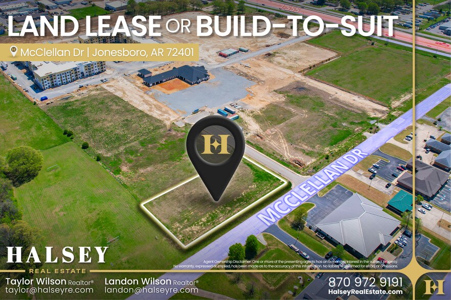 Primary Photo Of McClellan Dr, Jonesboro Land For Lease