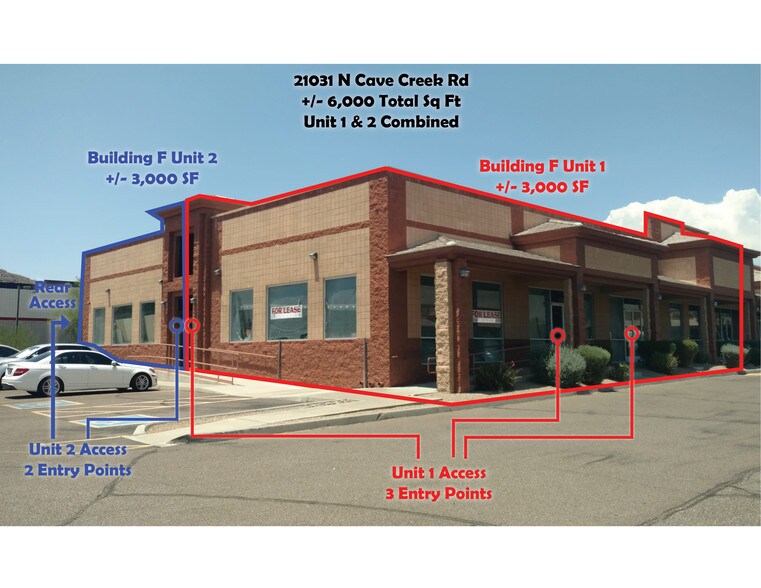 Primary Photo Of 21039 N Cave Creek Rd, Phoenix Medical For Lease