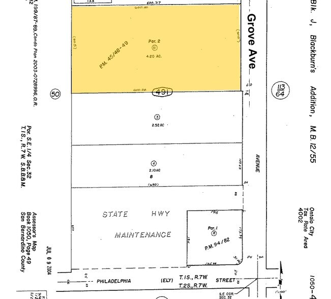 More Photos Of 2042 S Grove Ave, Ontario Land For Lease