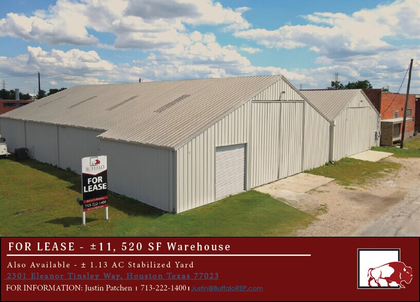 Primary Photo Of 2301 Eleanor Tinsley Way, Houston Warehouse For Lease