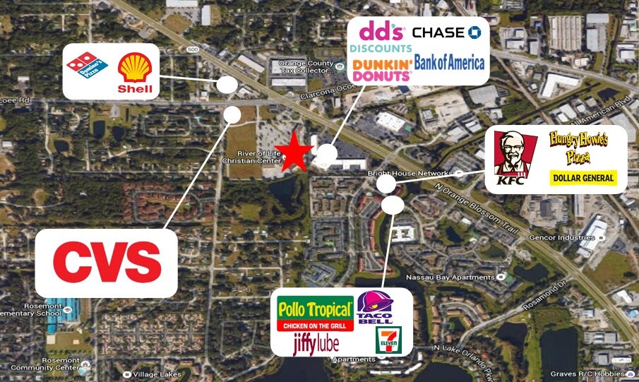 More Photos Of 4300 Clarcona Ocoee Rd, Orlando General Retail For Sale