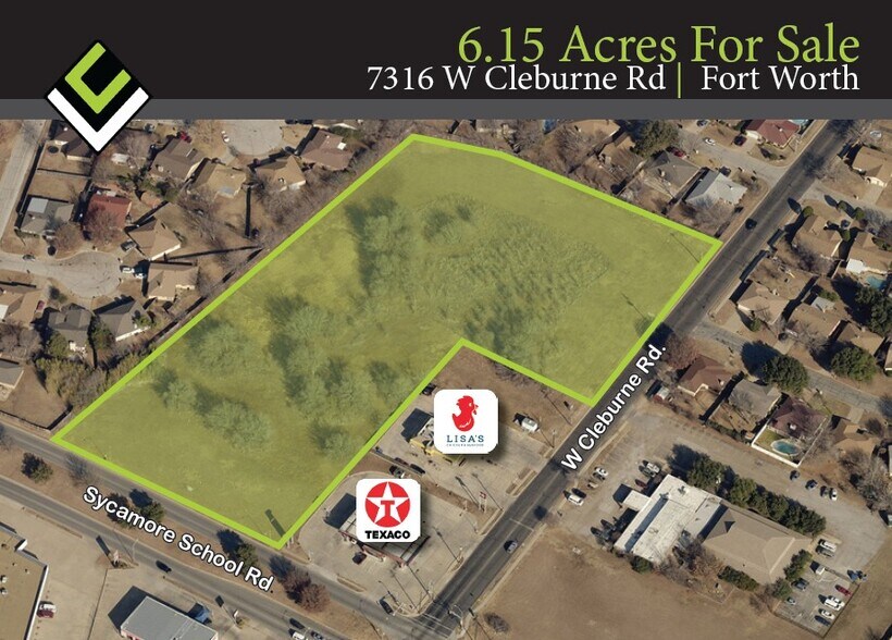 Primary Photo Of 7316 Cleburne rd, Fort Worth Land For Sale