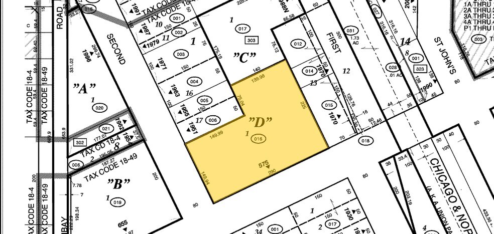 More Photos Of 581-607 Elm Pl, Highland Park General Retail For Lease