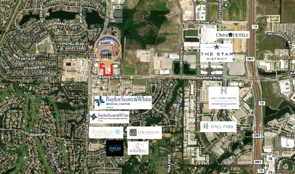 More Photos Of 5550 Warren Pky, Frisco Medical For Lease