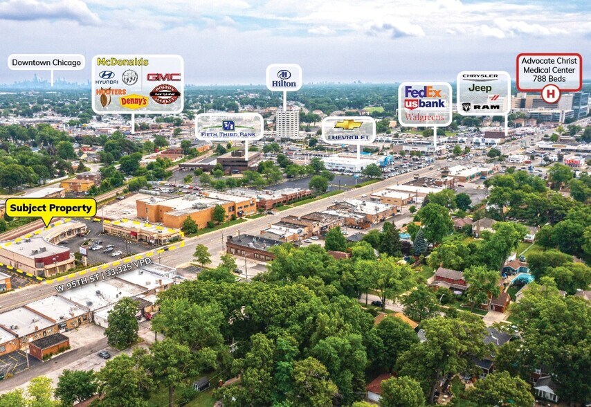 More Photos Of 4932-5000 W 95th St, Oak Lawn Storefront For Lease