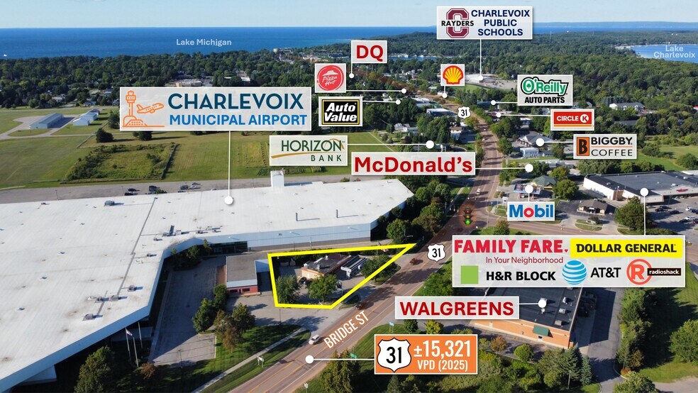 More Photos Of 1505 Bridge St, Charlevoix Service Station For Sale