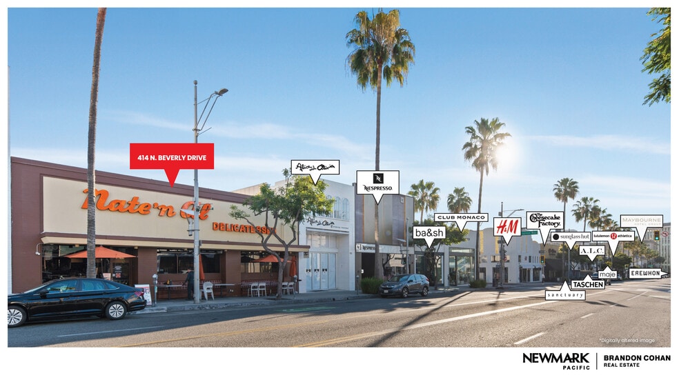 More Photos Of 414 N Beverly Dr, Beverly Hills Storefront For Lease