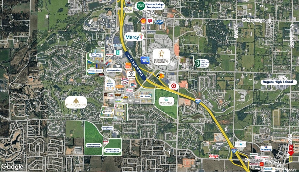 More Photos Of 1771 Pleasant Grove rd, Rogers General Retail For Lease