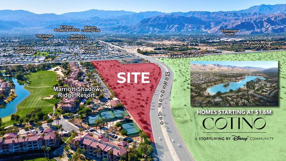 More Photos Of Frank Sinatra Dr & Monterey Ave, Rancho Mirage Land For Sale