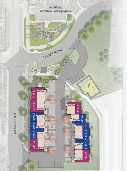 More Photos Of 6101-6123 Nieman Road, Shawnee Apartments For Lease