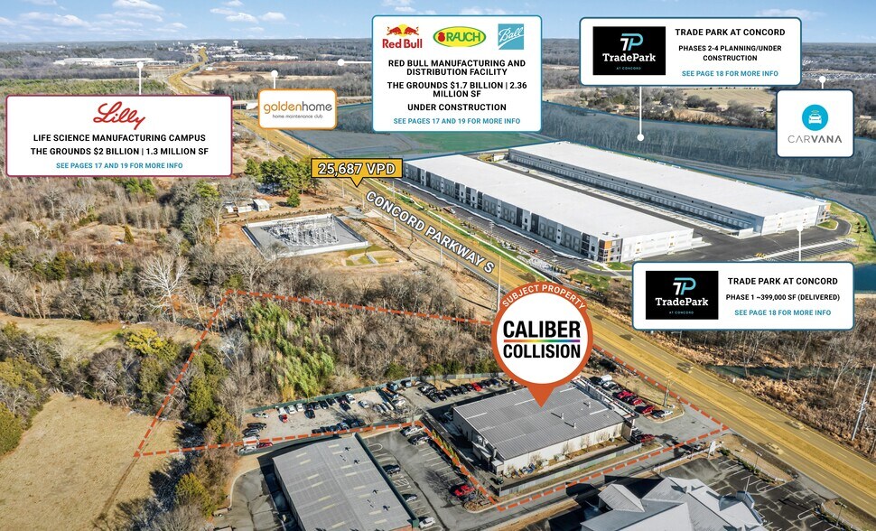 More Photos Of 2760 Concord Pky S, Concord Auto Repair For Sale