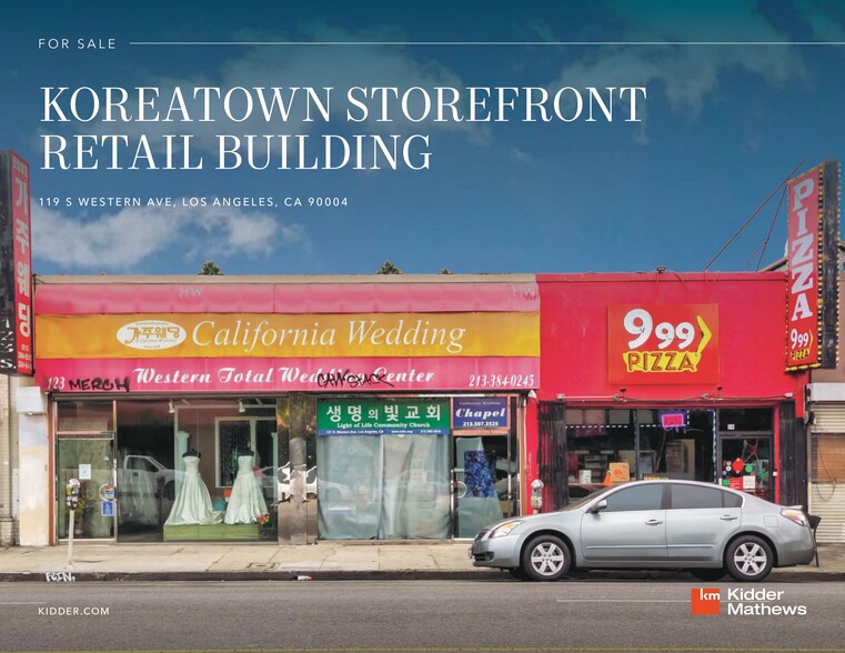 Primary Photo Of 119-123 S Western Ave, Los Angeles Storefront Retail Residential For Sale