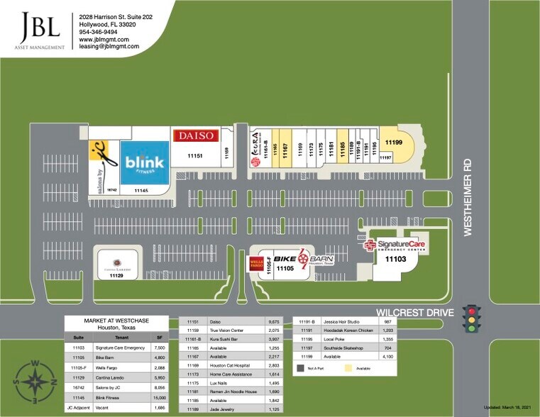 More Photos Of 11145-11199 Westheimer Rd, Houston Unknown For Lease