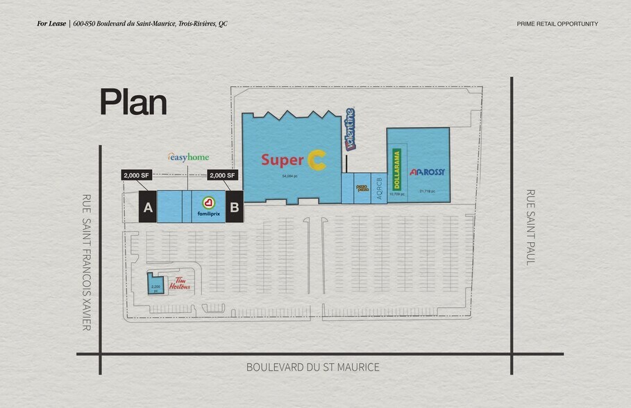 More Photos Of 600-850 Du Saint-Maurice Boul, Trois-Rivières Freestanding For Lease