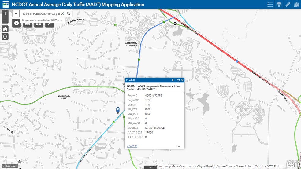 More Photos Of 1399 N Harrison Ave, Cary Land For Sale
