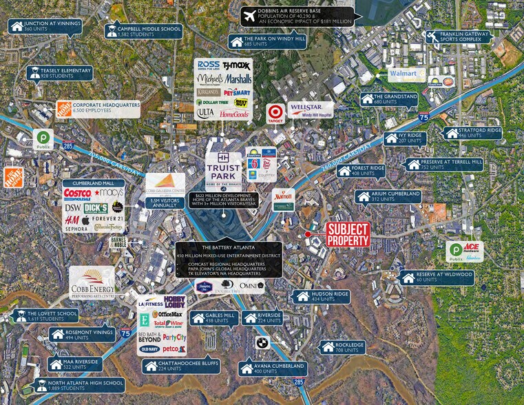 More Photos Of 150 Interstate N Pky SE, Atlanta Office For Lease