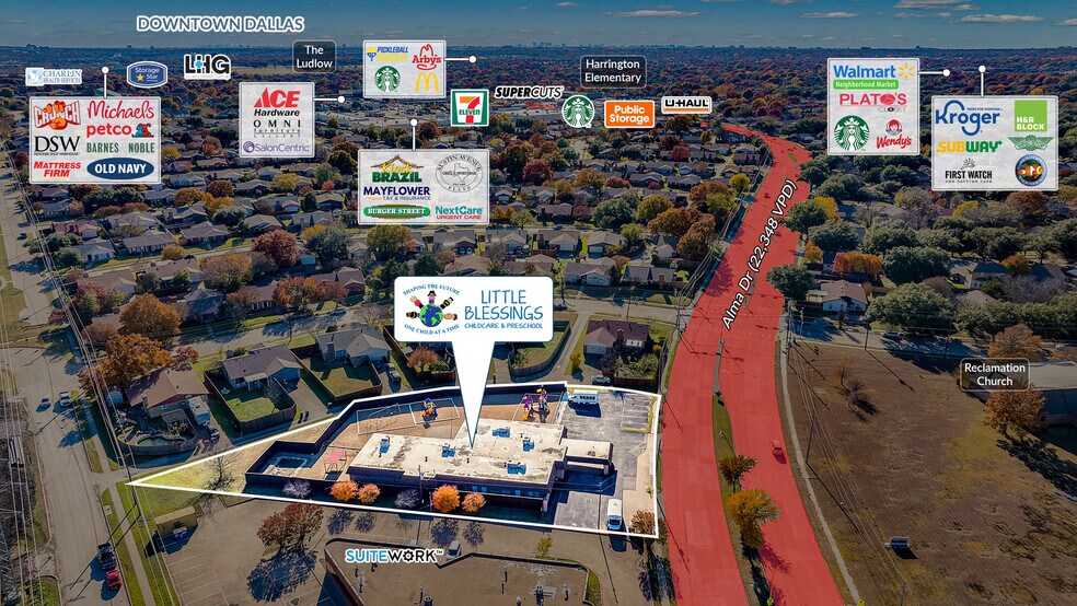 More Photos Of 3912 Alma Dr, Plano General Retail For Sale