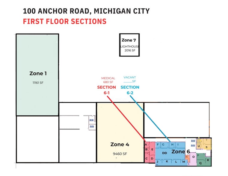 Primary Photo Of 100 Anchor Rd, Michigan City Distribution For Lease