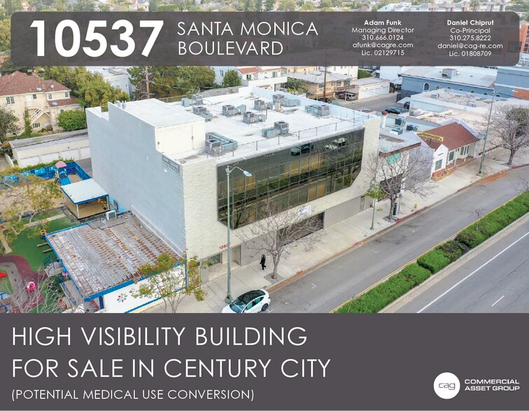 Primary Photo Of 10537 Santa Monica Blvd, Los Angeles Medical For Sale