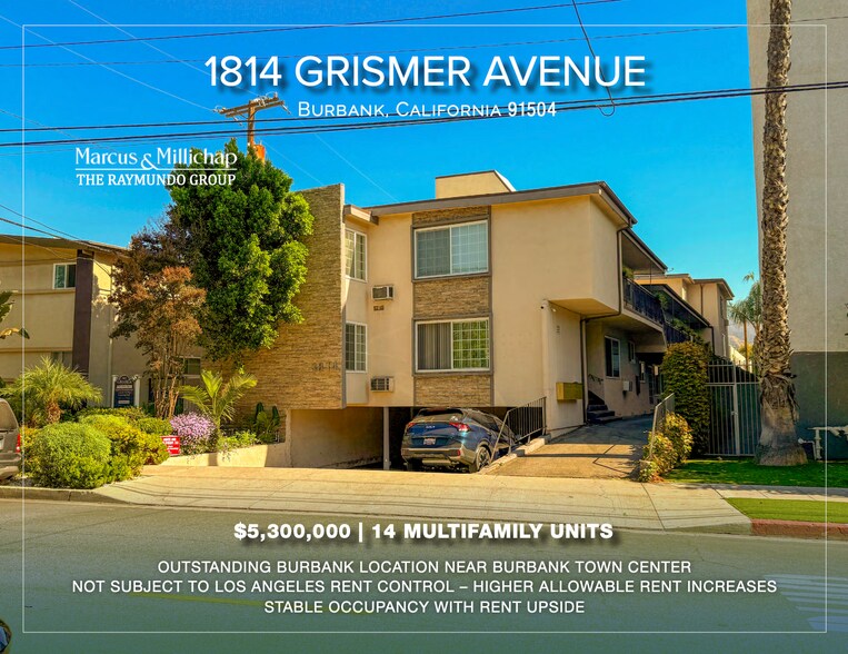 More Photos Of 1814 Grismer Ave, Burbank Apartments For Sale