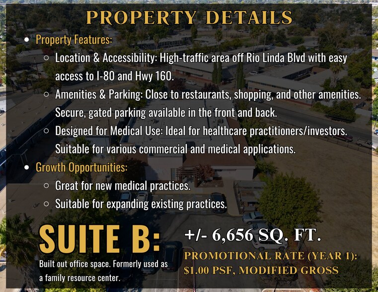 More Photos Of 2469 Rio Linda Blvd, Sacramento Office For Sale